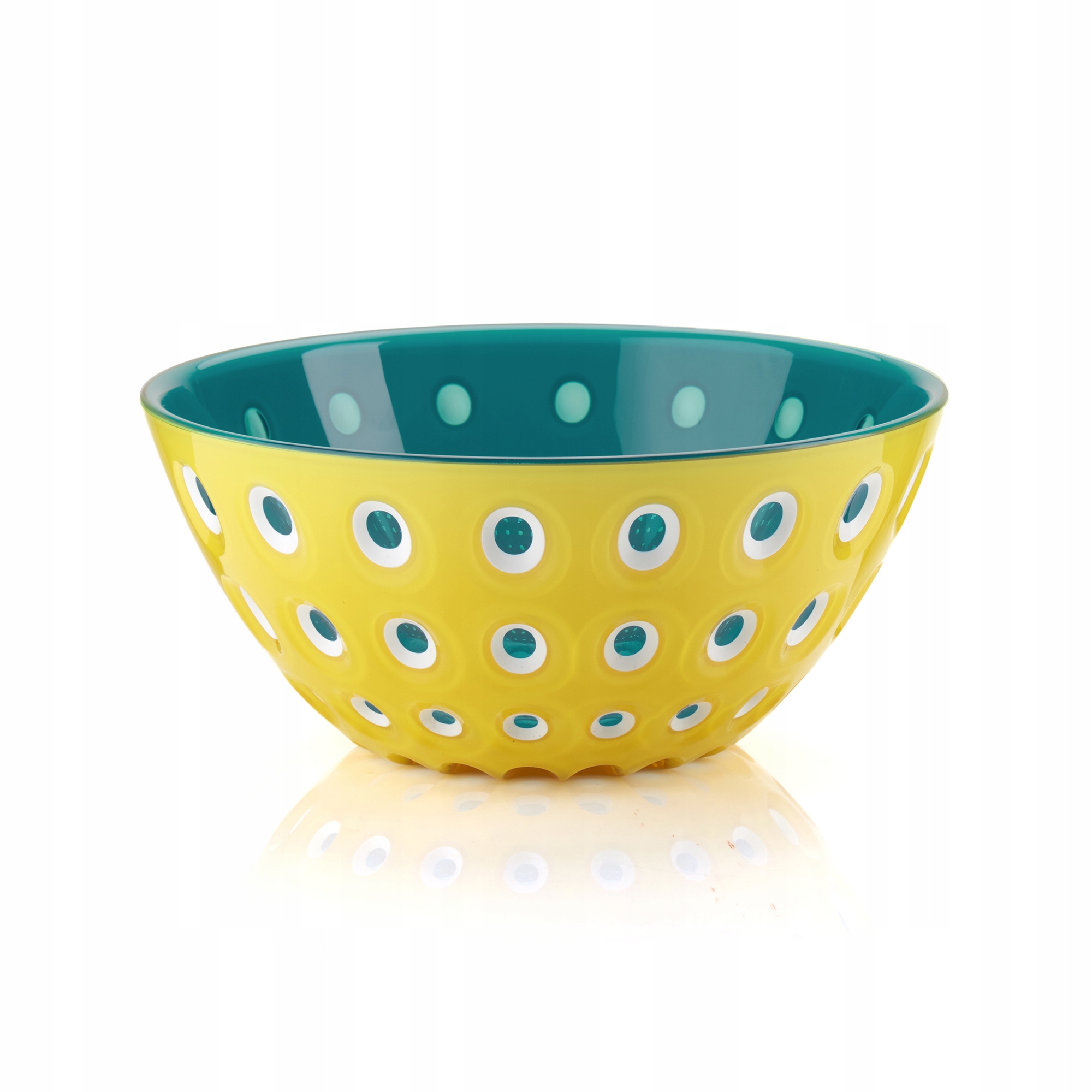 Guzzini Le Murrine Miska 20 cm Žluto tyrkysová