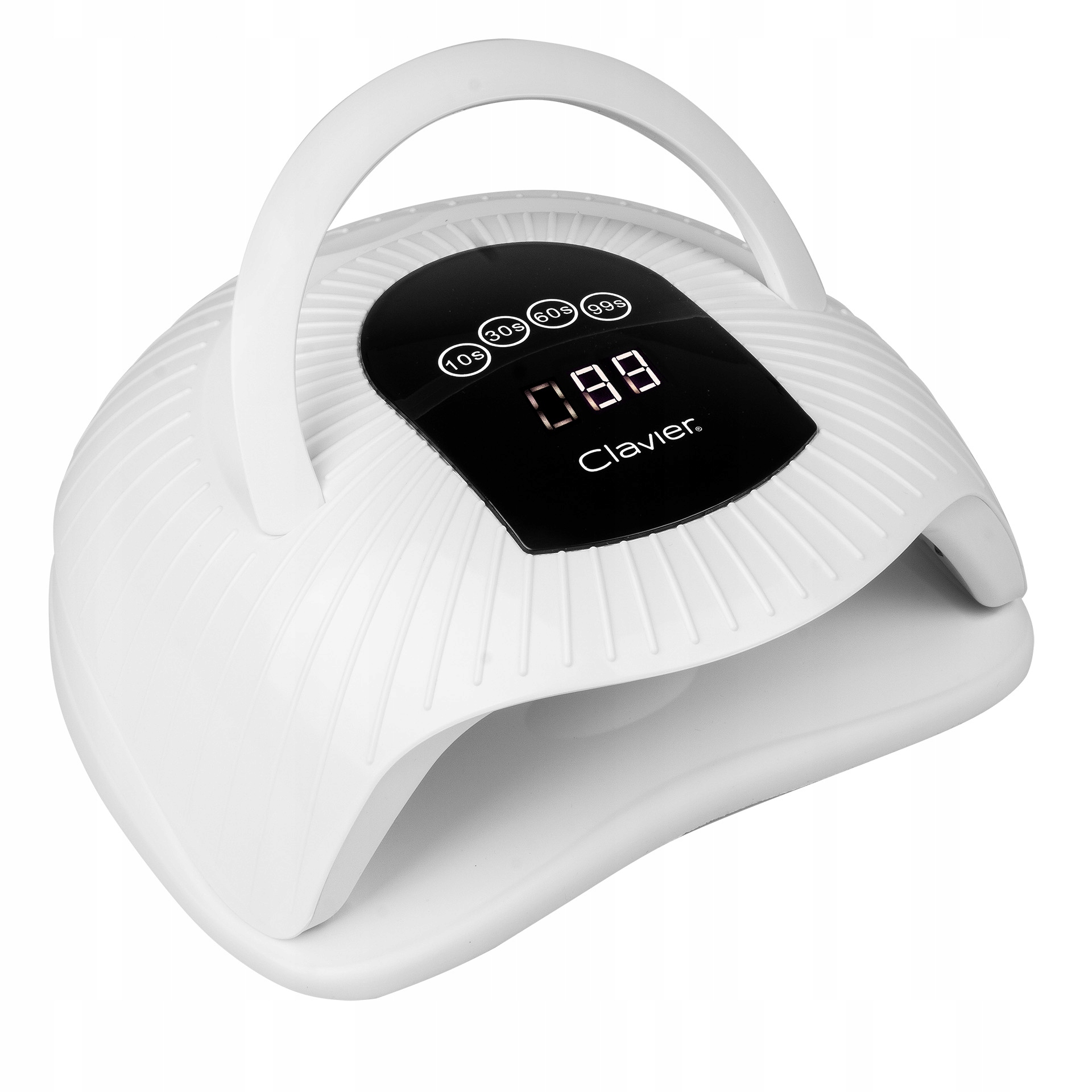 Lampa Do Paznokci Żeli Hybryd Uv Led 256W Mocna Kolor dominujący biały