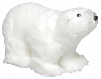 MIŚ POLARNYY FIGURKA ŚWIĄTECZNA NA CHOINKĘ STROIK