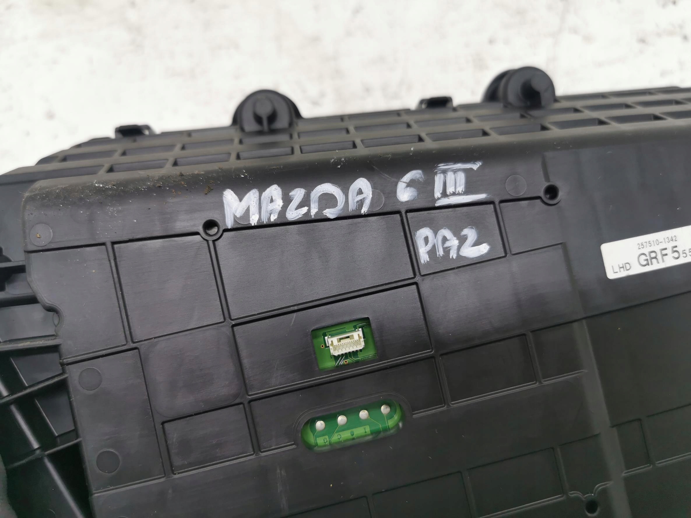 dials display HUD MAZDA 6 III LIFT GRF555HU0