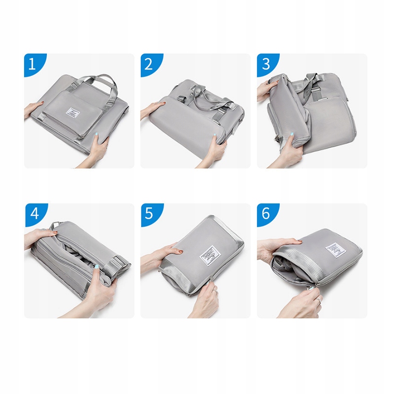 TORBA SKŁADANA DO WÓZKA ORGANIZER DLA MAMY TATY Wzór dominujący bez wzoru