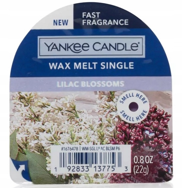 

Yankee Candle Lilac Blossoms wosk zapachowy 22g