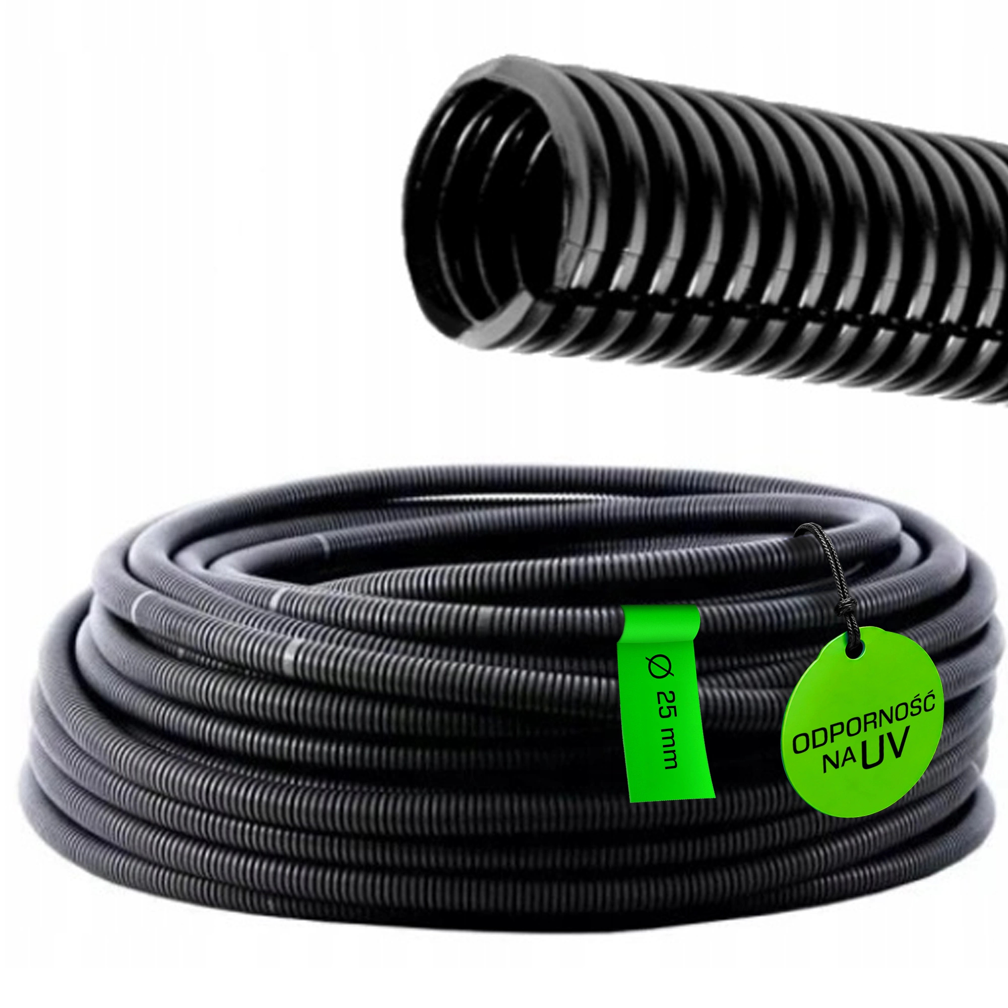Chránič kabelů Automobilová Rozříznutá Husí Krk 25/19 mm Kruh 50 m Pawbol