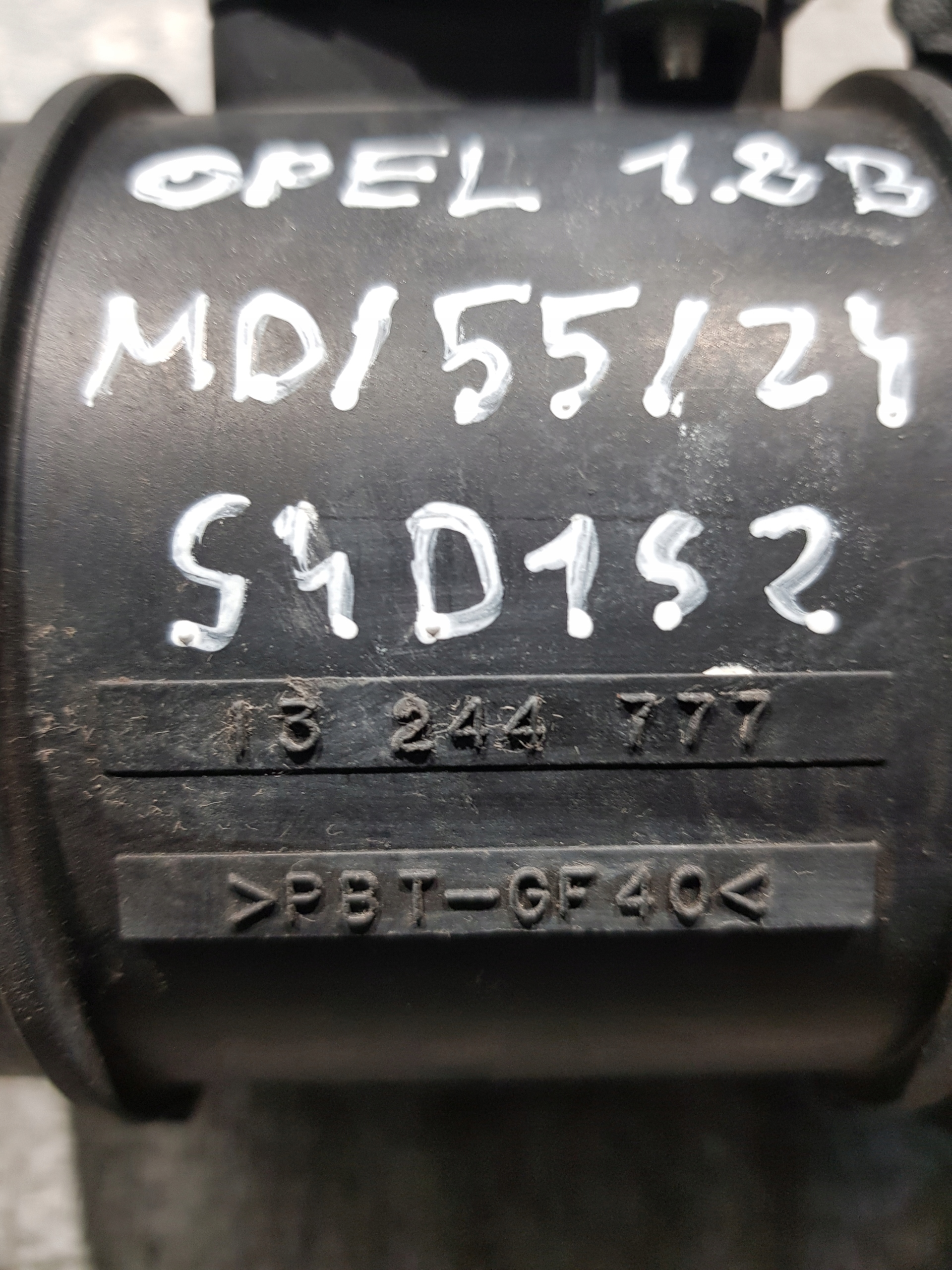 Opel OE 13244777 Debimetro Dell’aria