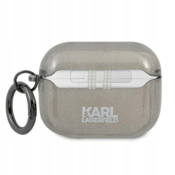 Karl Lagerfeld Pokrowiec Do Airpods Pro Karls Head Glitter Zabezpieczenie