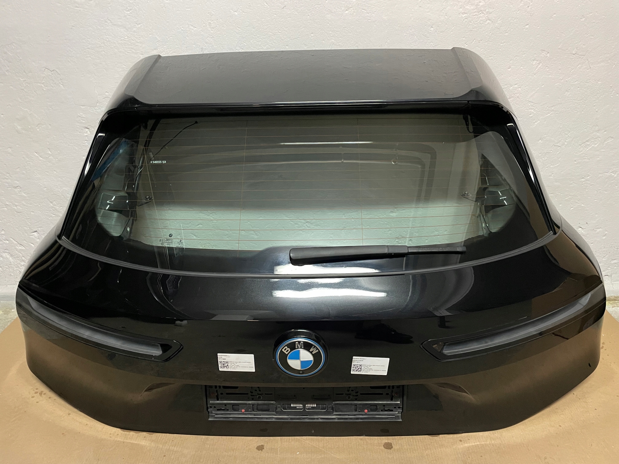 trunk door boot lights KAMERA complete BMW iX I20 475 BLACK SAPHIERE EU