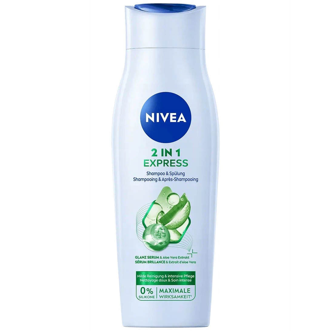 Nivea 2in1 Express szampon i odżywka Aloe Vera 250 ml