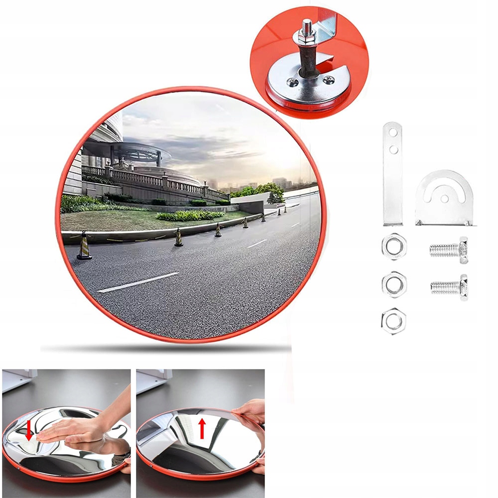 Konvexní Zrcátko Pro Silniční Provoz, Konvexní Zrcadlo Na Garáži