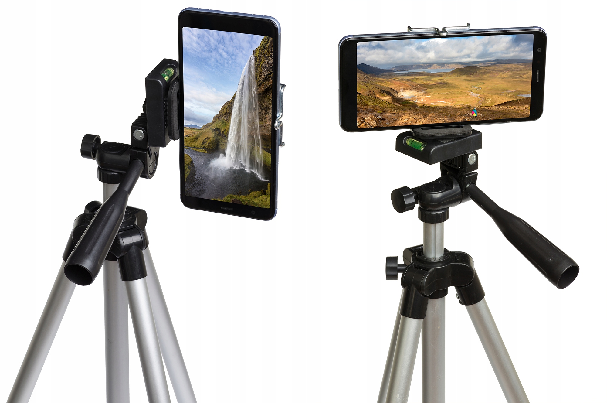 STATYW TRIPOD UCHWYT NA APARAT KAMER POZIOMICA Model STATYW