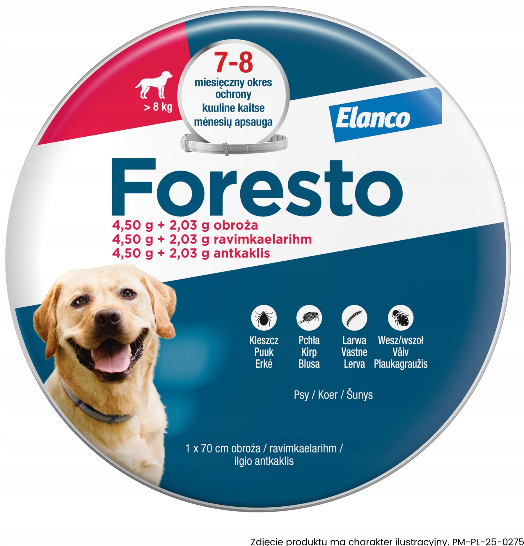 Foresto Obroża Pies Duża