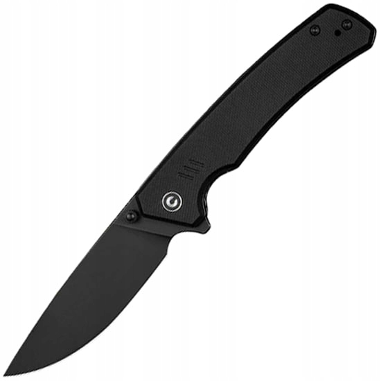 Nůž s klipem Edc Civivi Merit Black Stonewashed G10 černý
