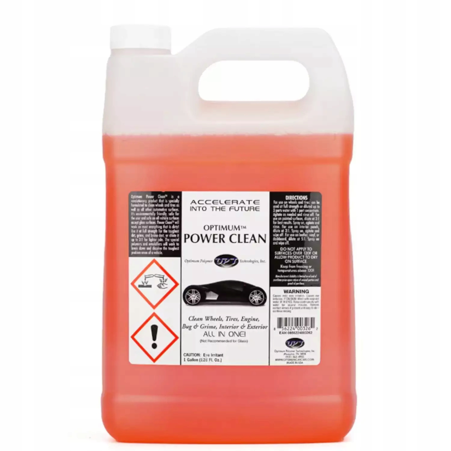 Optimum Power Clean Wszechstronny Środek Czyszczący Do Samochodu 3,8L EAN (GTIN) 856224003262