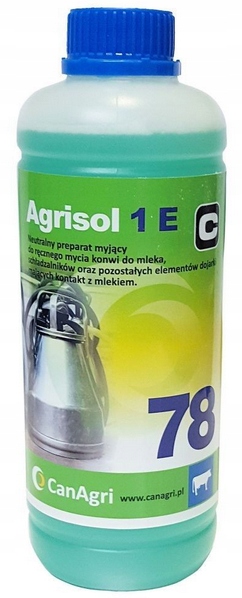 

Agrisol 1E78 Preparat Do Ręcznego Mycia Konwi 1KG