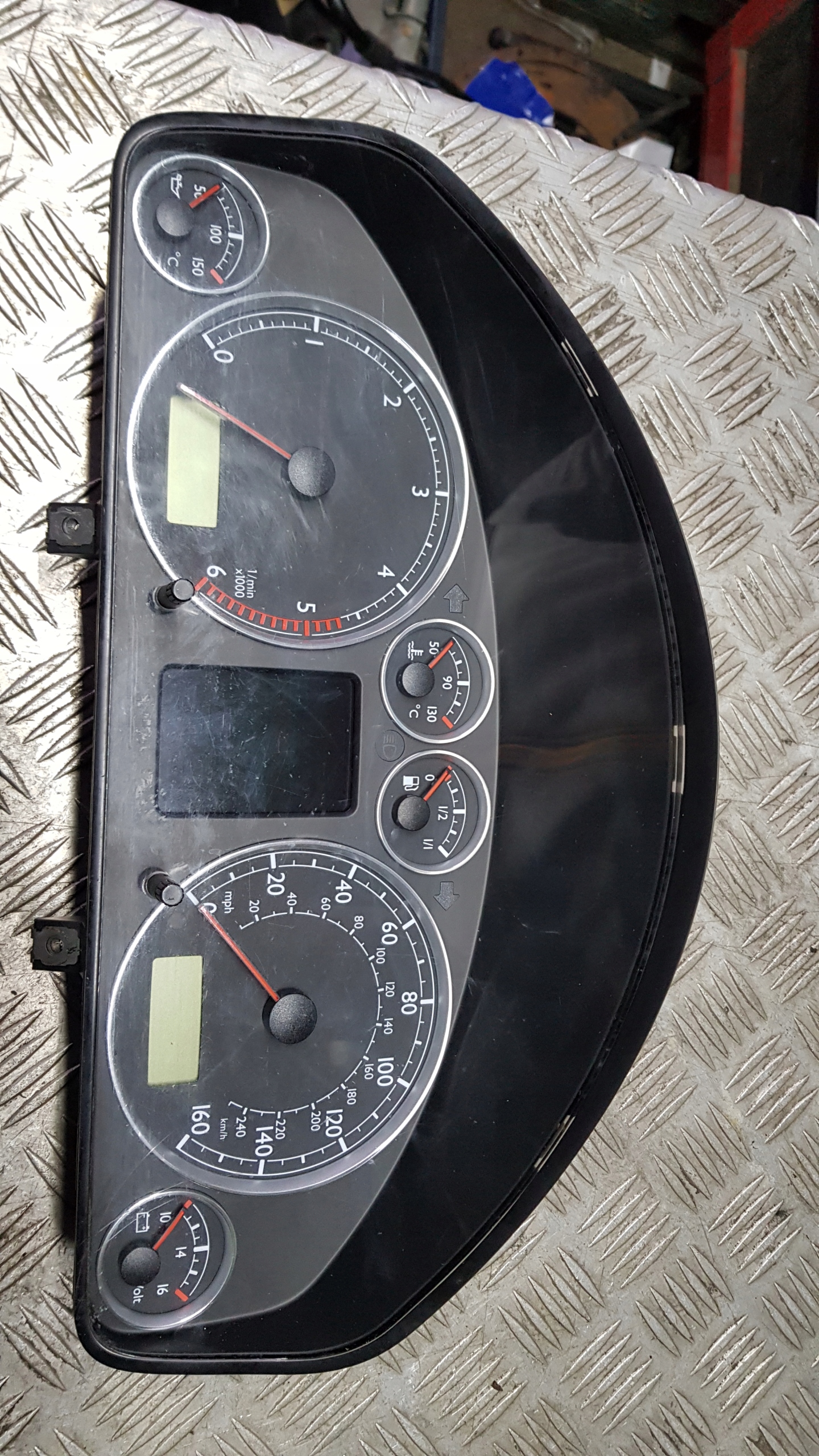 VW SHARAN ALHAMBRA LIFT 1.9 TDI dials clock