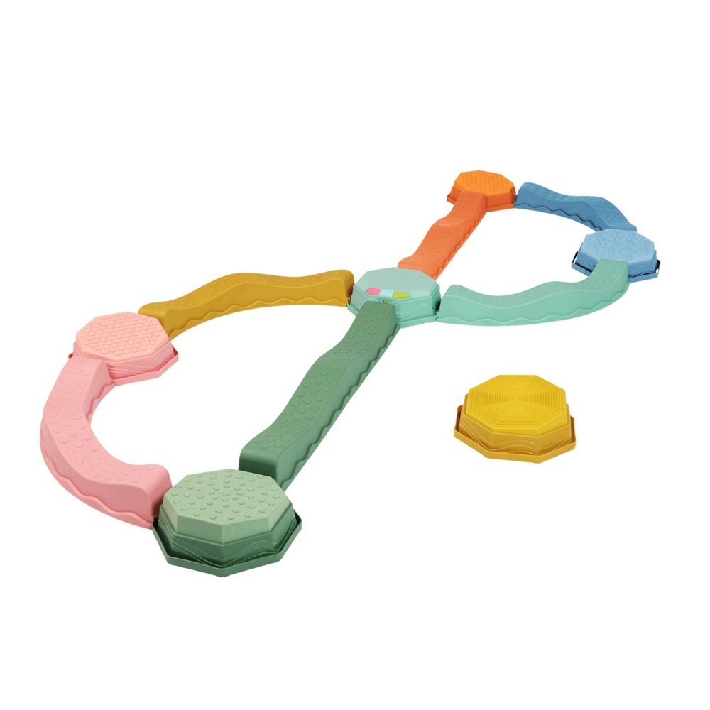 Muzyczny Ścieżka sensoryczna do balansowania Pastelowa BX2587Z B.toys