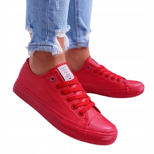 

Damskie Trampki Cross Jeans Czerwone DD2R4032 36