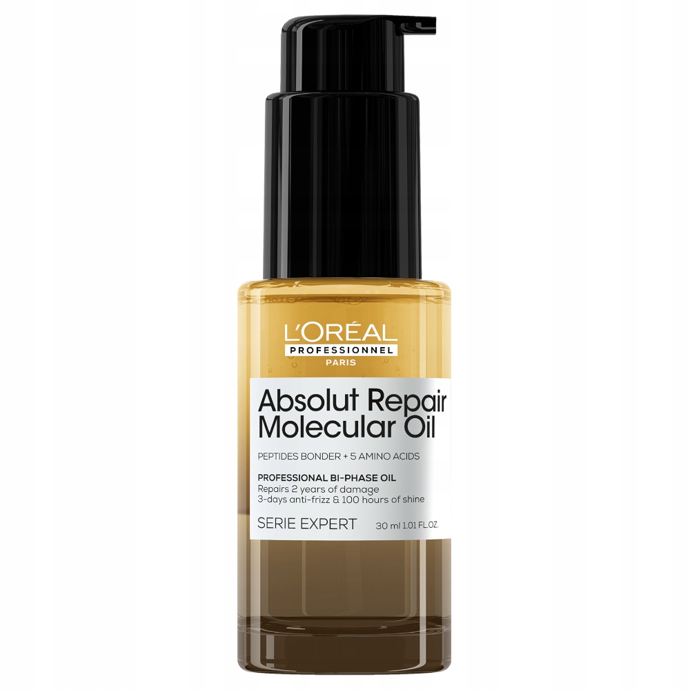 Loreal Absolut Repair Molecular Dvoufázový olej na poškozené vlasy 30 ml