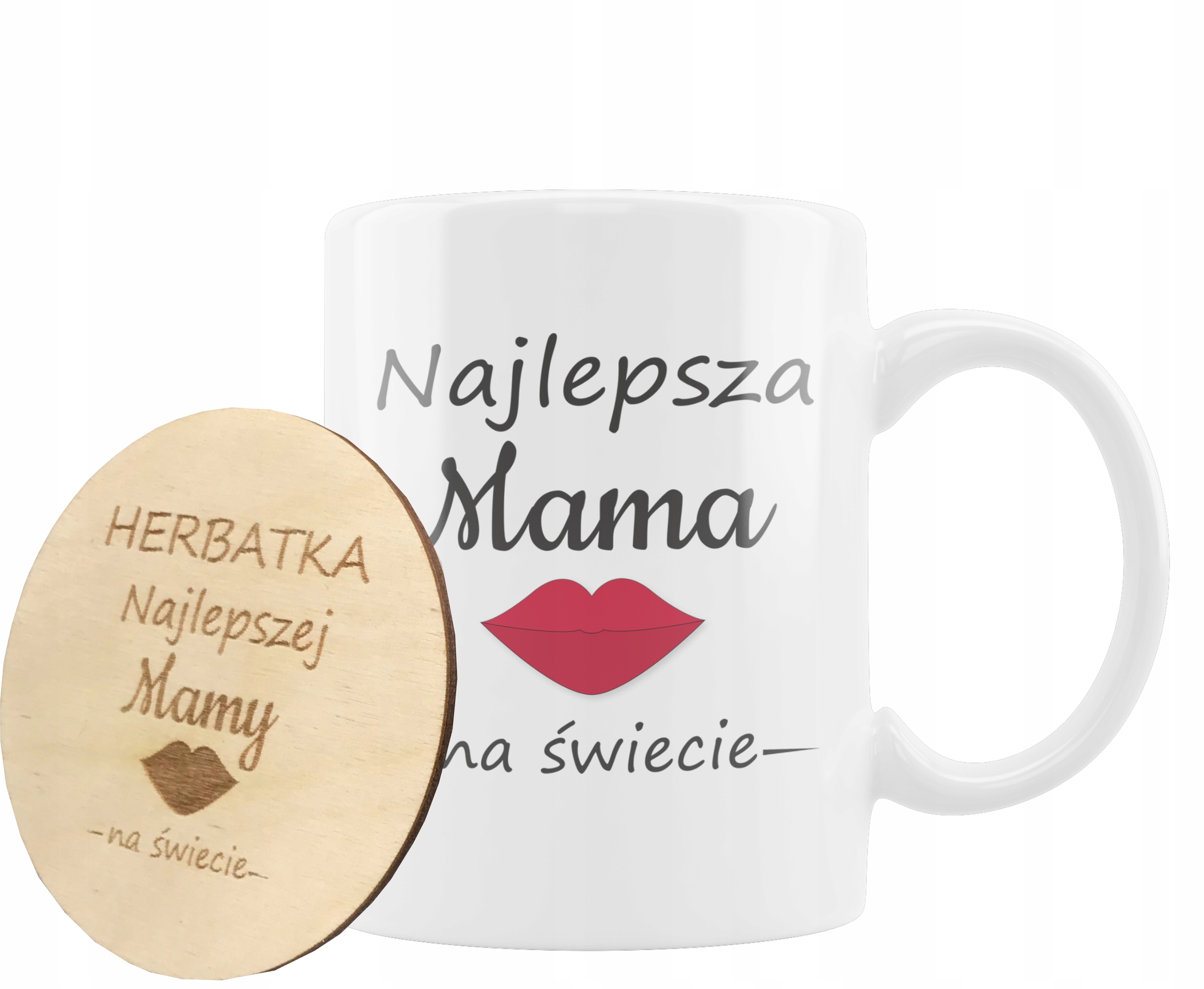 

Kubek + Podkładka Prezent Na Dzień Matki Dla Mamy