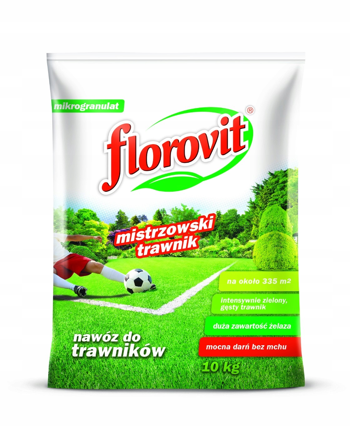 Florovit Nawóz Do Trawników Z Mchem, Worek 10 Kg