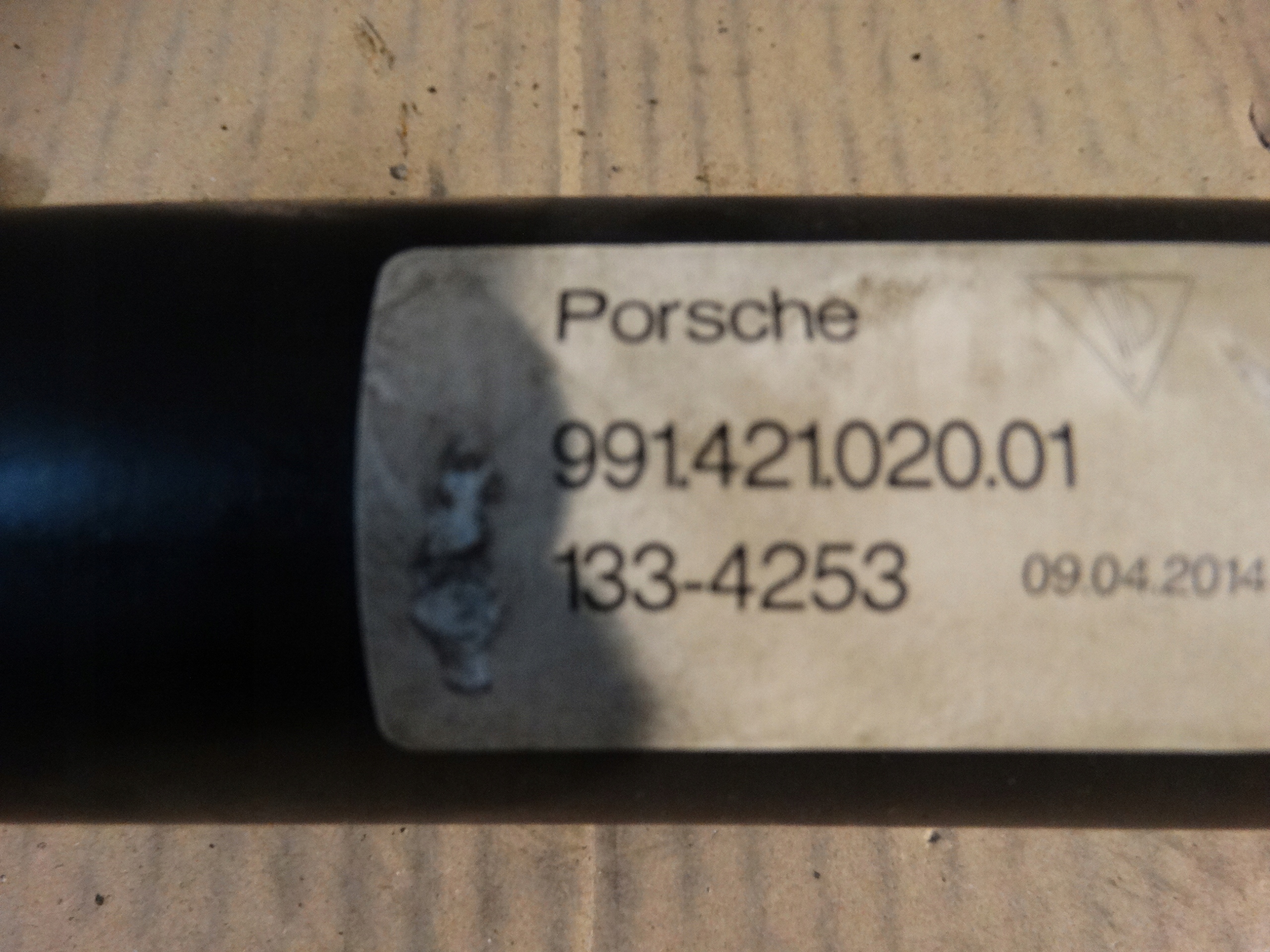 IDEALNY KPL. cardan PORSCHE 991 4S 1
