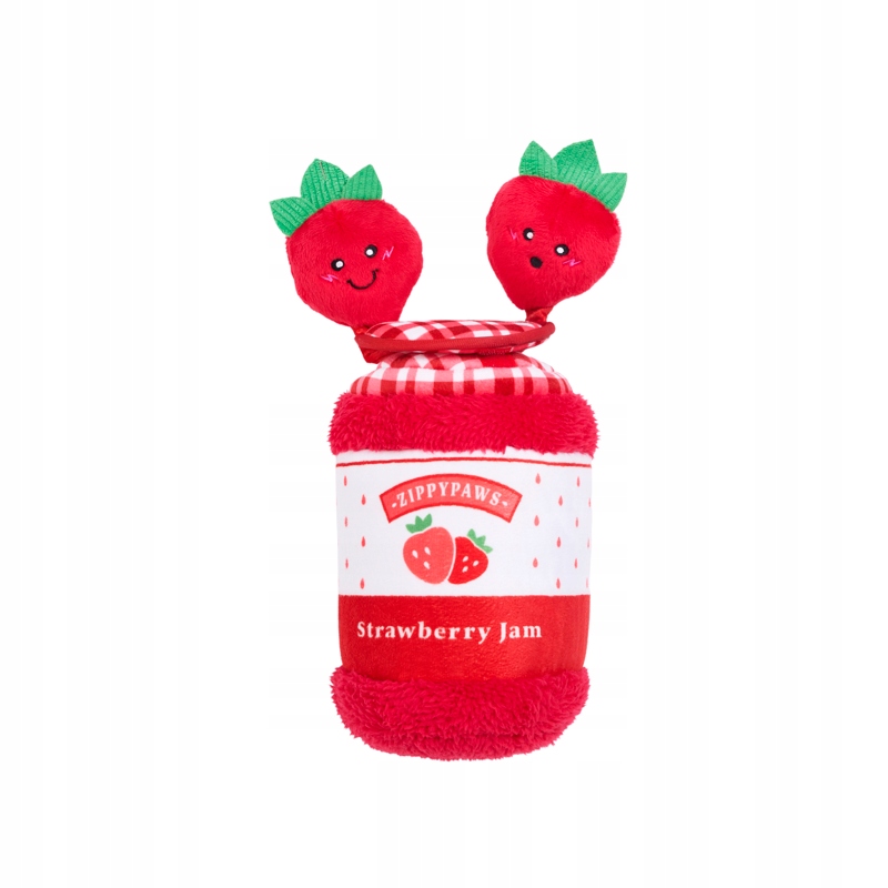 Levně Hračka pro psa ZippyPaws Jahodový džem