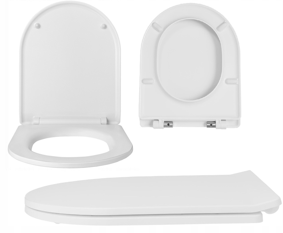 Wc sedátko pro Roca Gap Round Slim bílé duroplast