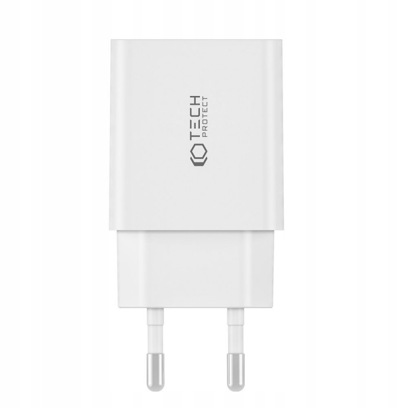 Ładowarka sieciowa USB-C USB-A PD 30W 2 Port Tech Stan opakowania oryginalne