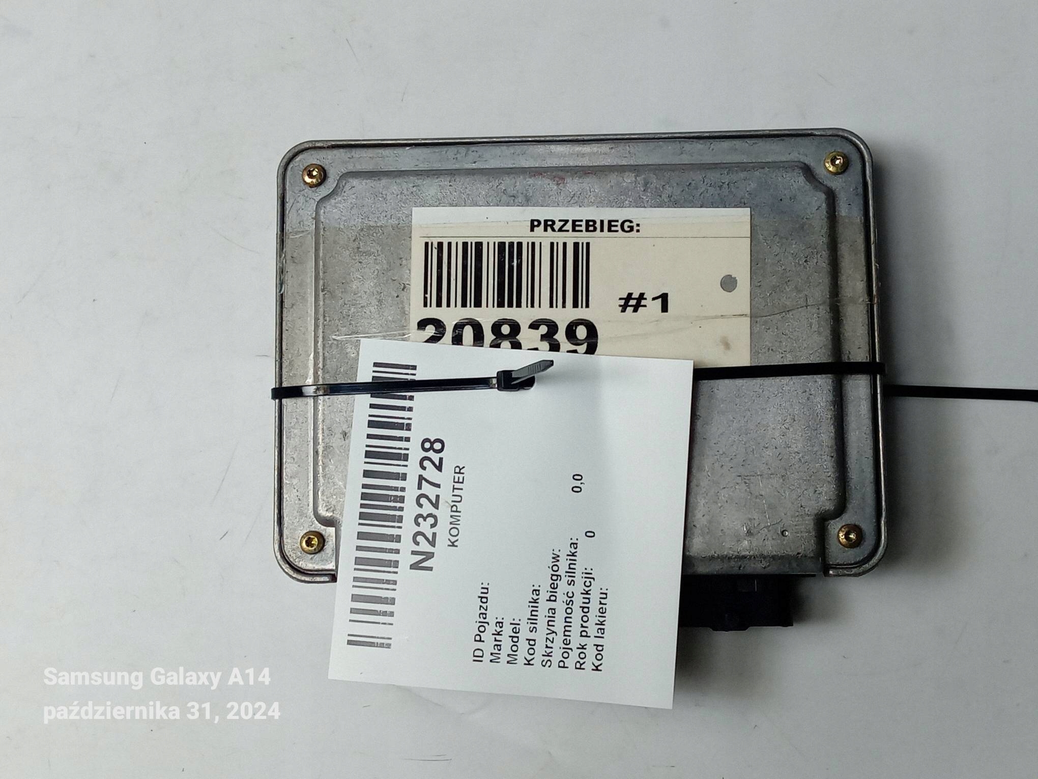 Computer 0281001634 2.0 DTI OPEL VECTRA B