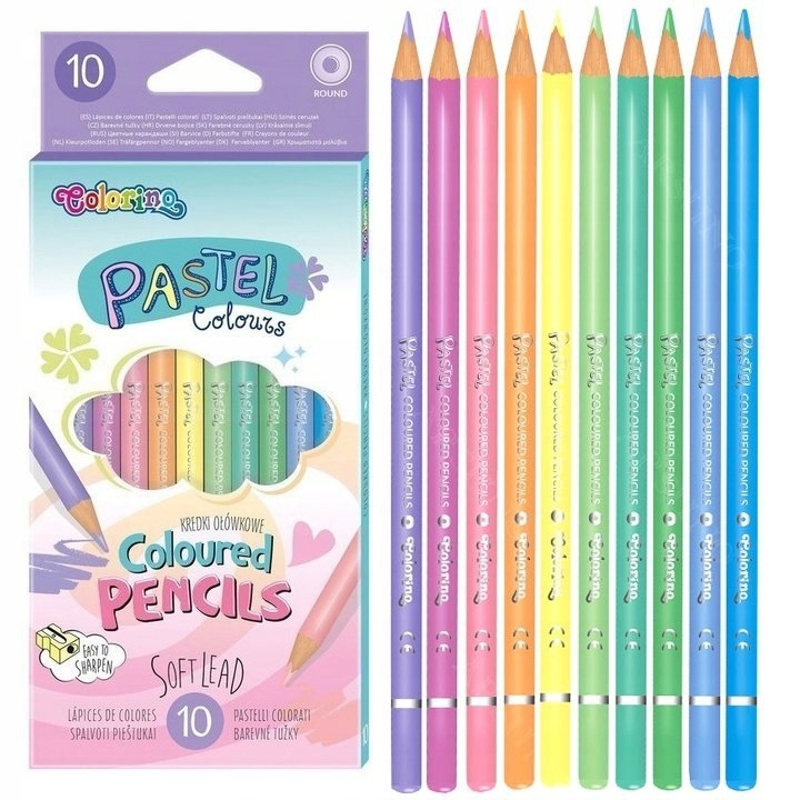 

Kredki Ołówkowe Colorino Pastel