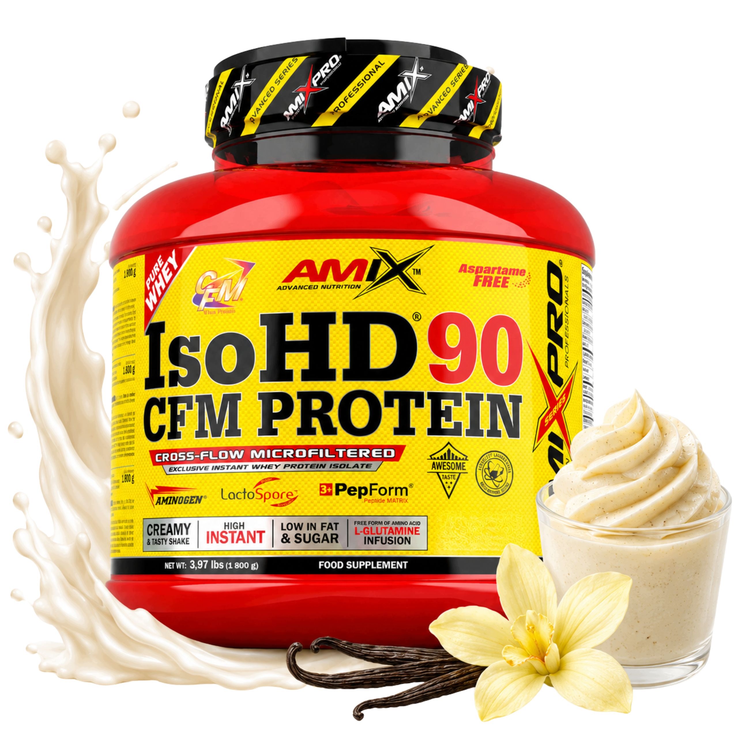 Protein Proteinový Izolát Syrovátky Wpi Shake Proteinový Vanilkový