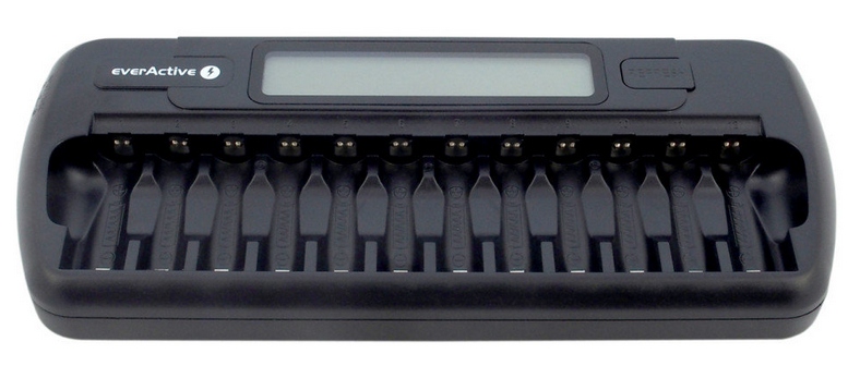Nabíječka pro 12 baterií Aa Aaa everActive NC-1200
