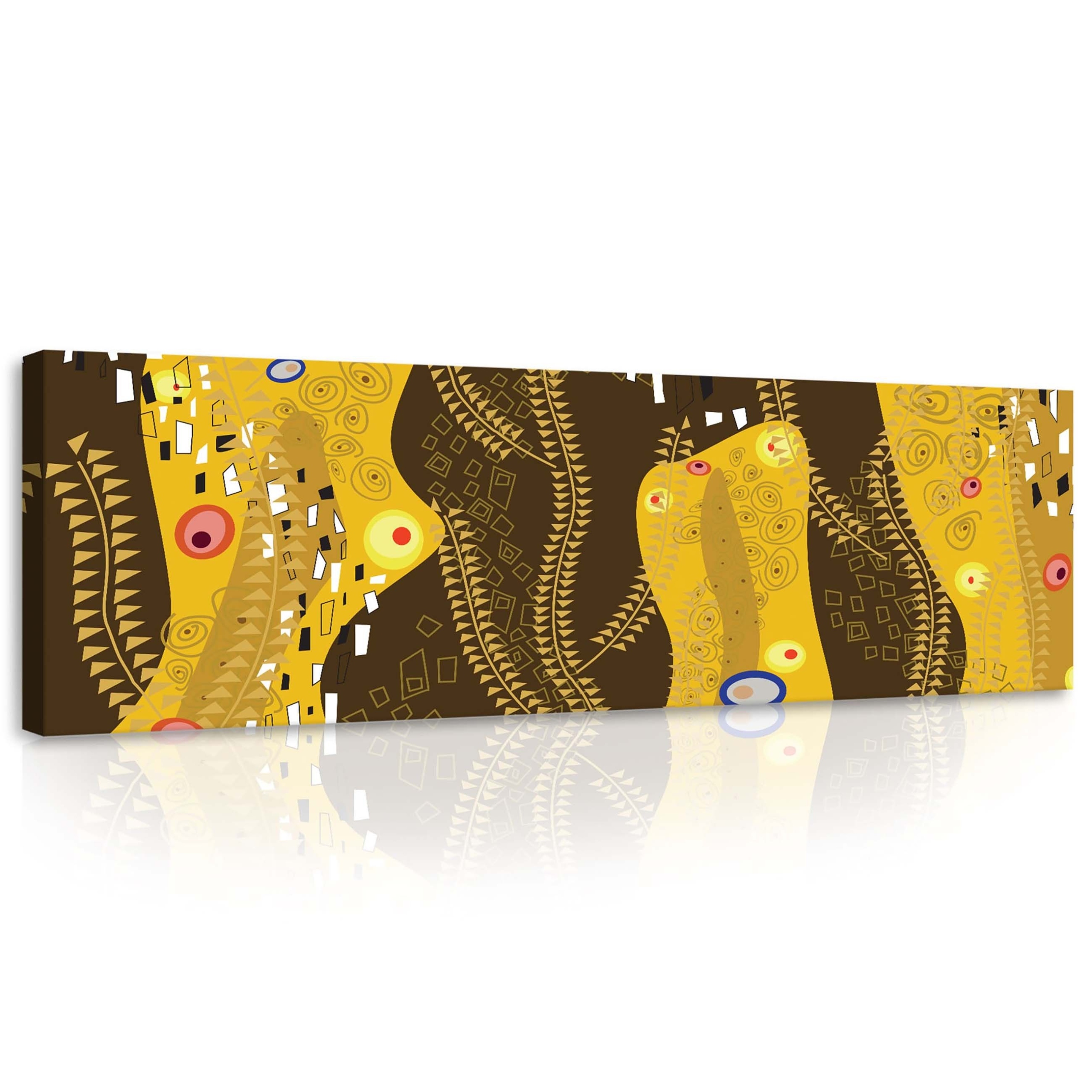 Obraz 145x45 Gustav Klimt modernismus symbolismus zlato ryby ornament