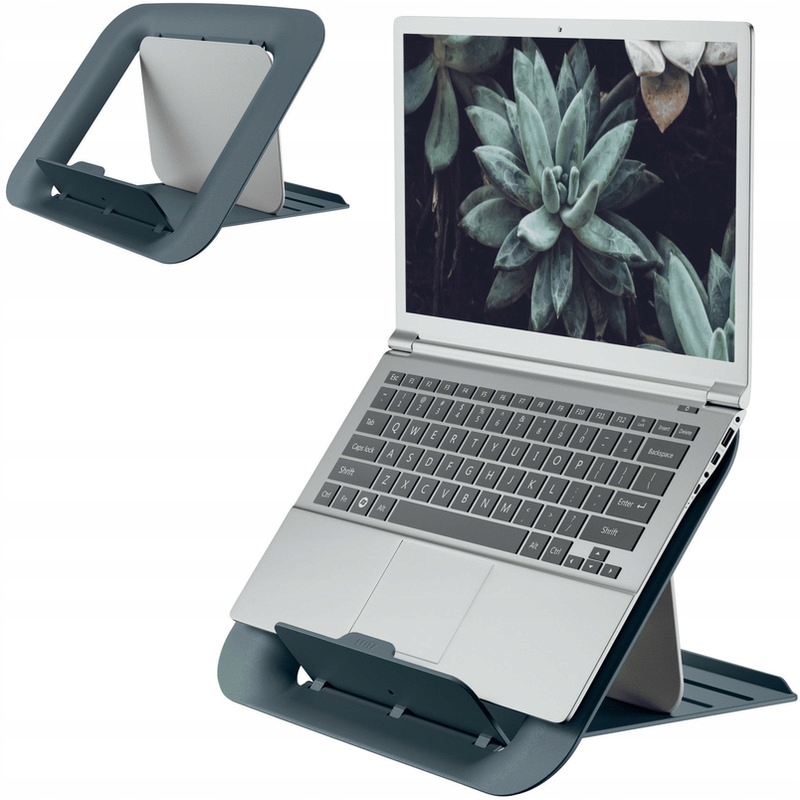 Podstavec pod notebook Leitz Ergo Cosy sametově šedý