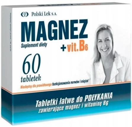 Thuốc Ba Lan Magiê + vitamin B6 60 viên