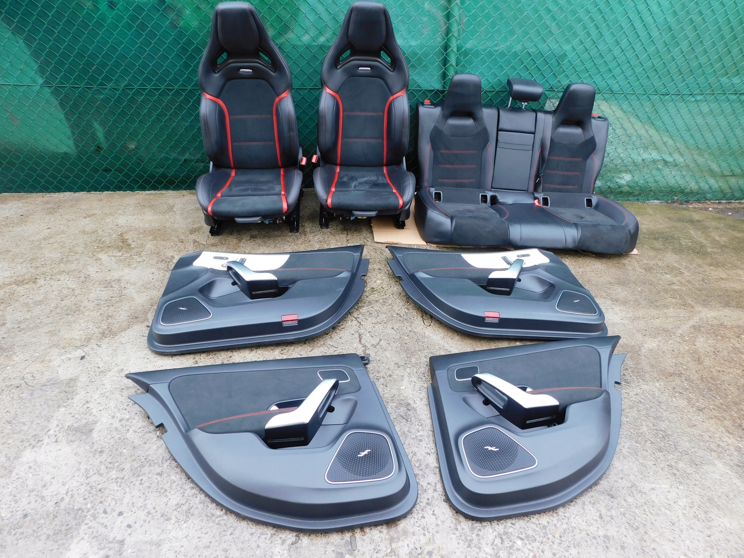 Mercedes A45 S AMG W177 inner komplet seats + seat side Performance