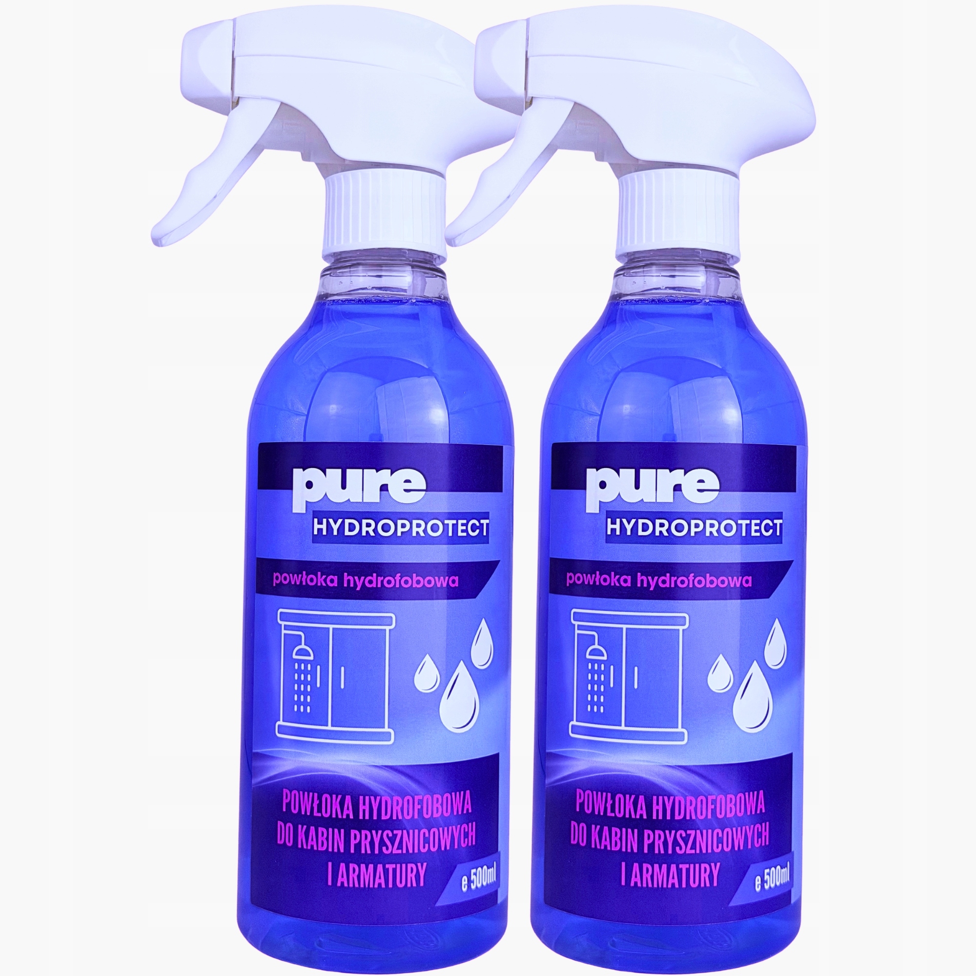 Hydrofobní povlak Konec Skvrn Na Kabině Pure Hydroprotect 2x500 ml