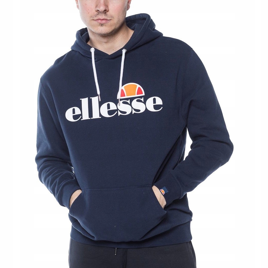 Ellesse pánská mikina s kapucí tmavě modrá Sl Gottero Oh Hoody SHC07407429 XL