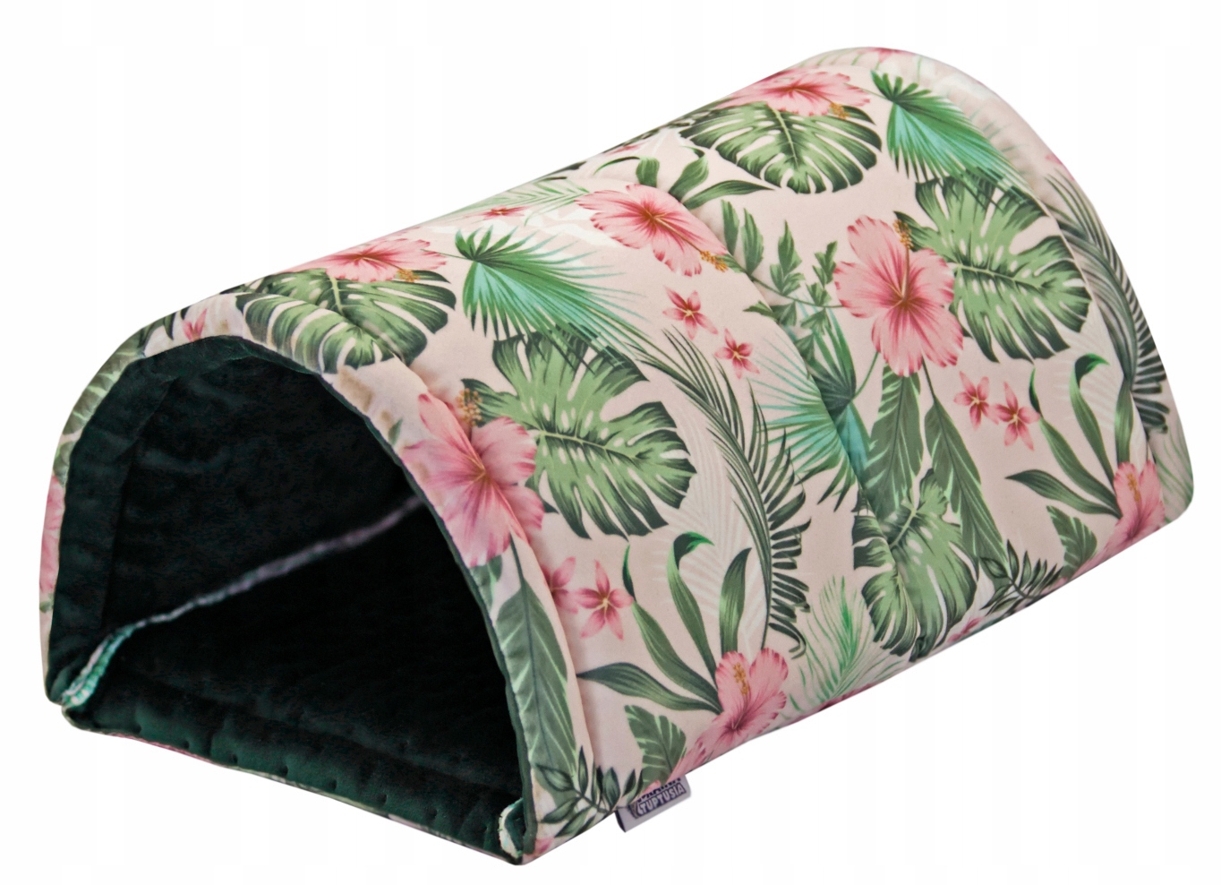 Levně Půlkruhový Tunel Pro Morče Kávu M Ibiškový Květ Boho
