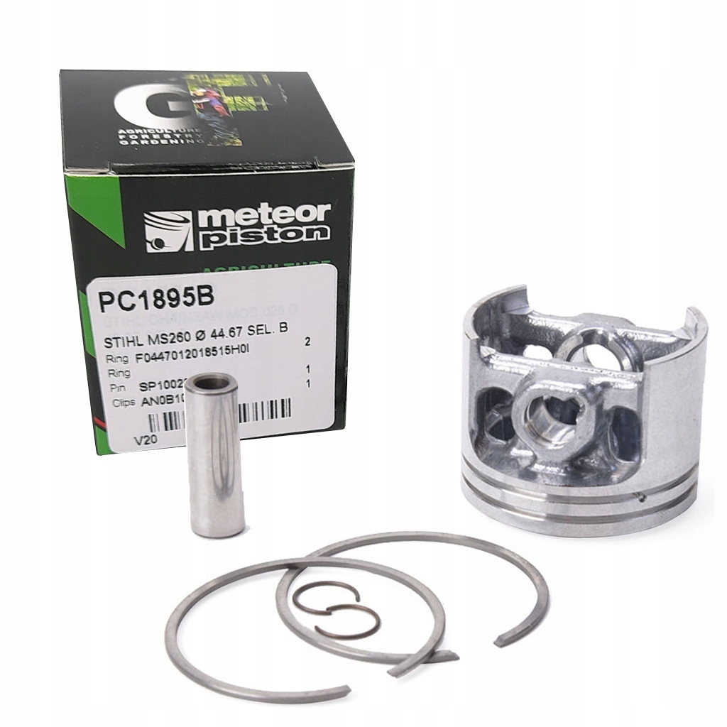 Tłok kpl. do Stihl Ms 260 44,7mm Meteor
