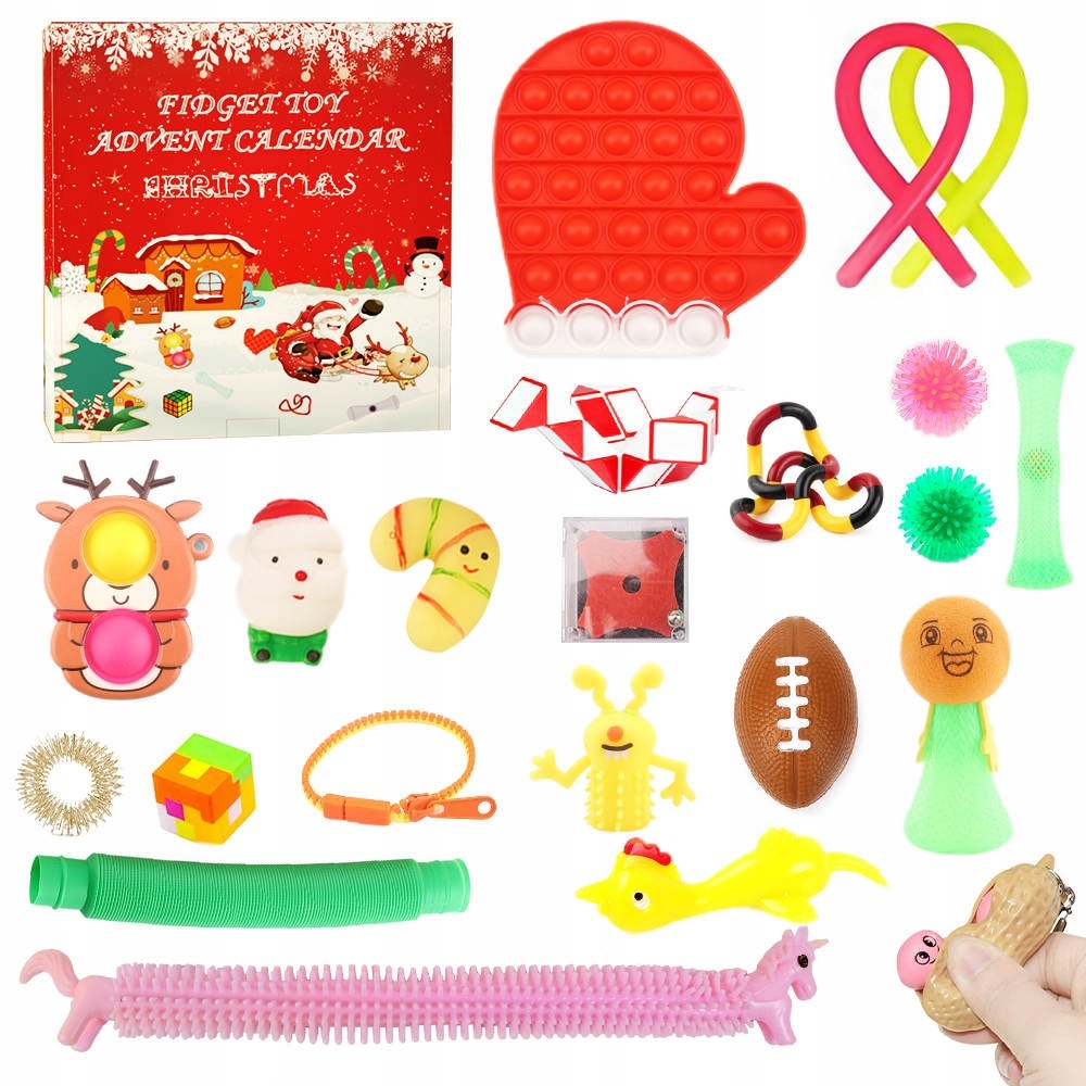 

Kalendarz Adwentowy Zabawki Fidget Toys Dzieci