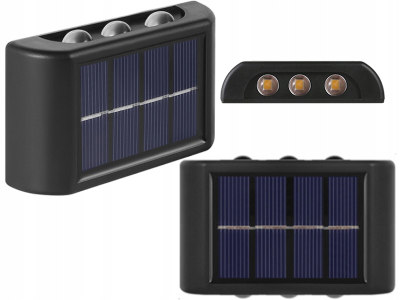 

Kinkiet Solarny Led Lampka na Ścianę Dzień/Noc