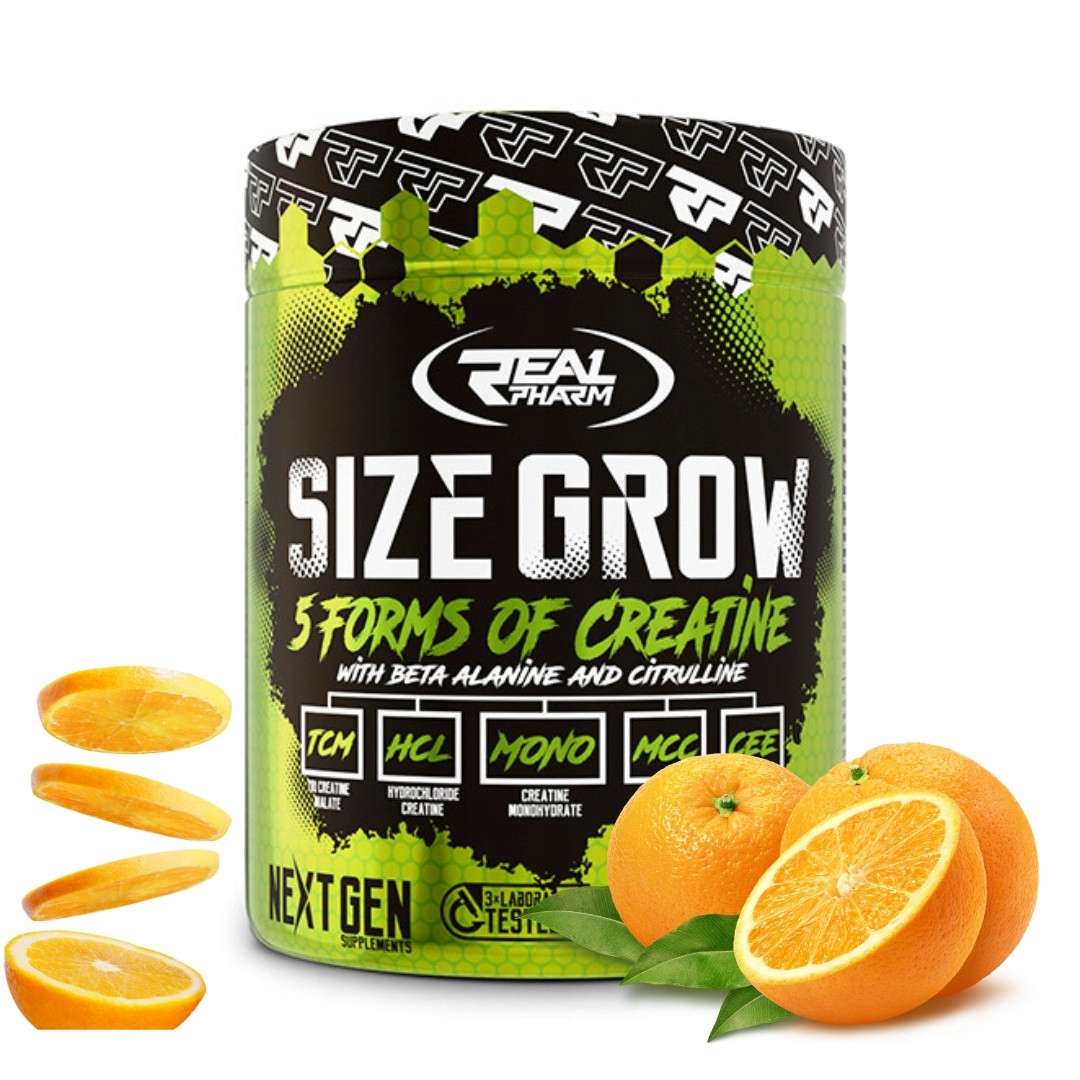 Size Grow Real Pharm Pomeranč