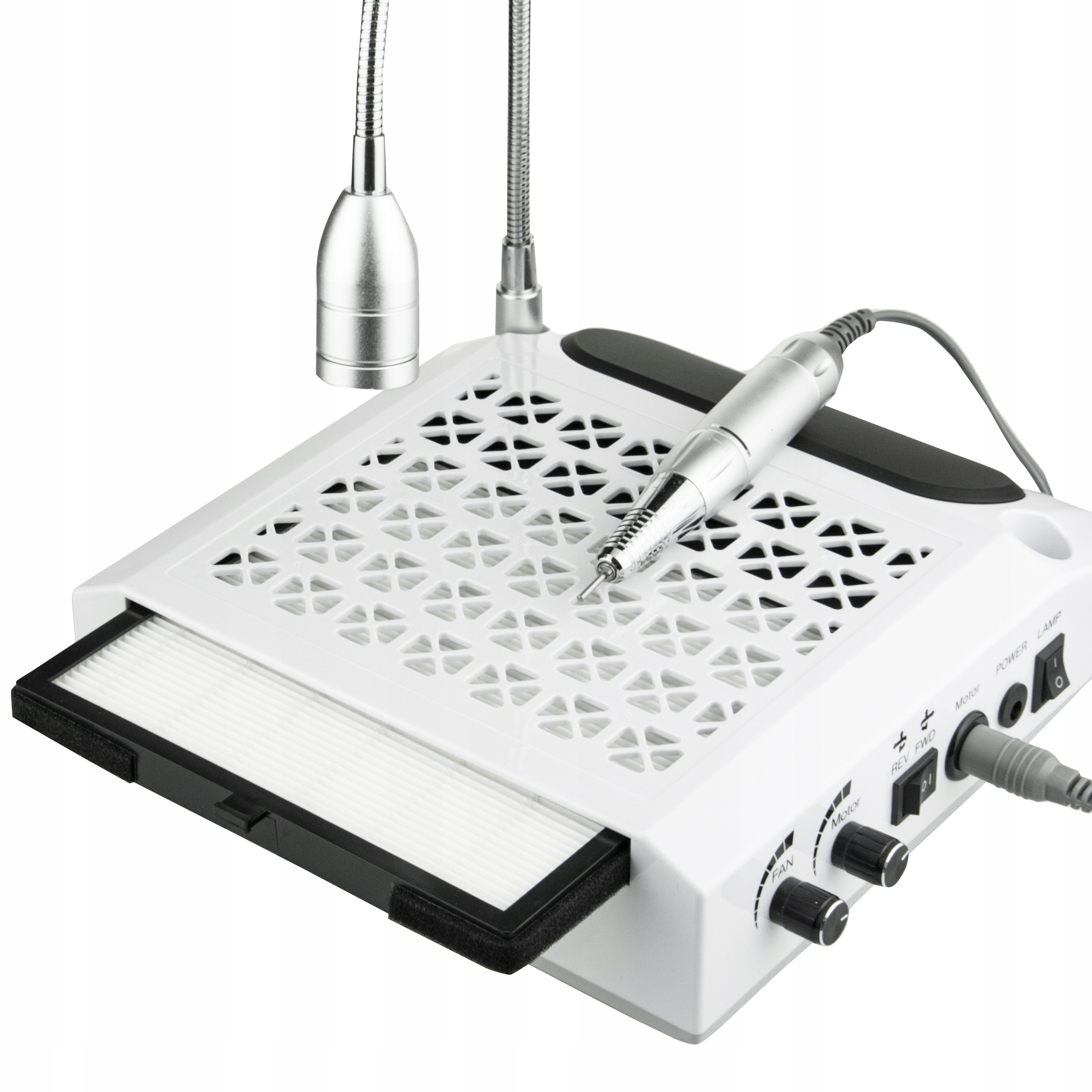

Frezarka z pochłaniaczem i lampką BQ-608 122W