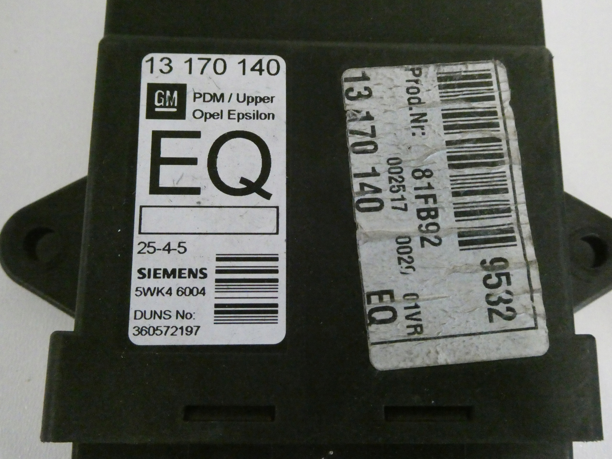 MODULY Tür DDM PDM EQ EP OPEL VECTRA C SIGNUM