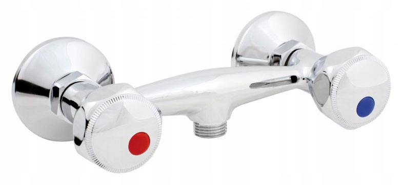 

Bateria Wannowa Ścienna Chrom Hydroland Standard