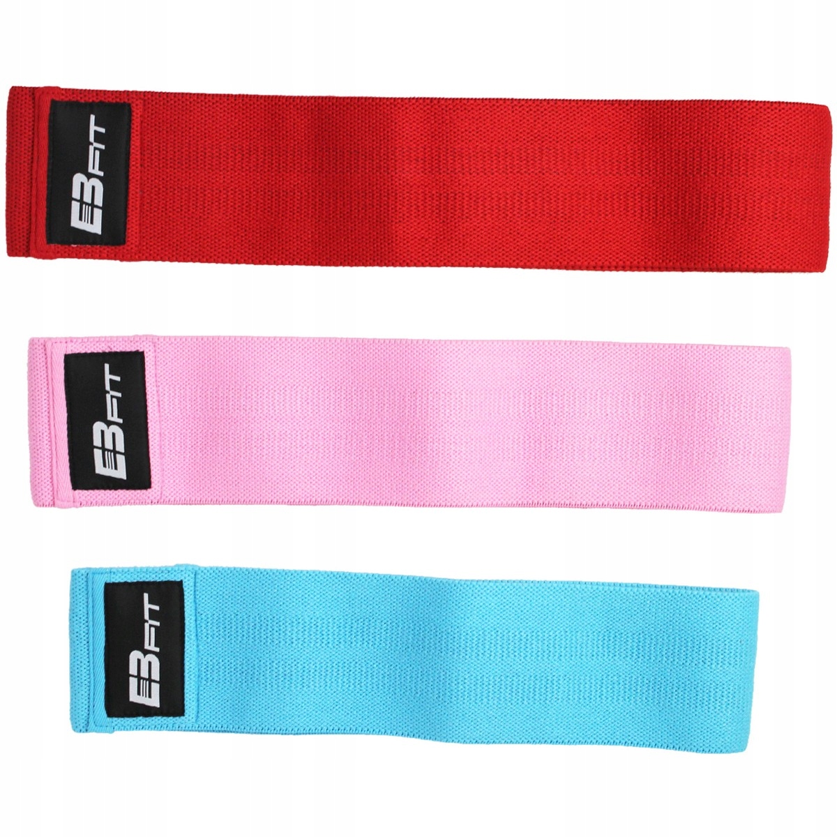 

Zestaw gum taśm do ćwiczeń hip band 3w1 Eb fit