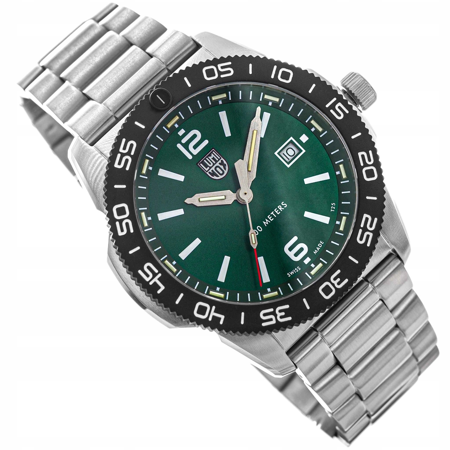 Pánské Hodinky Luminox XS.3137 Pacific Diver 3120 Series Stříbrné Datum 200M