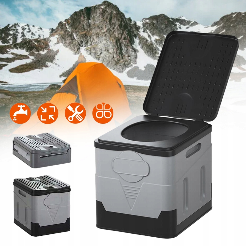 Toaleta Kempingowa, Przenośna Toaleta, Toaleta Do Użytku Na Zewnątrz