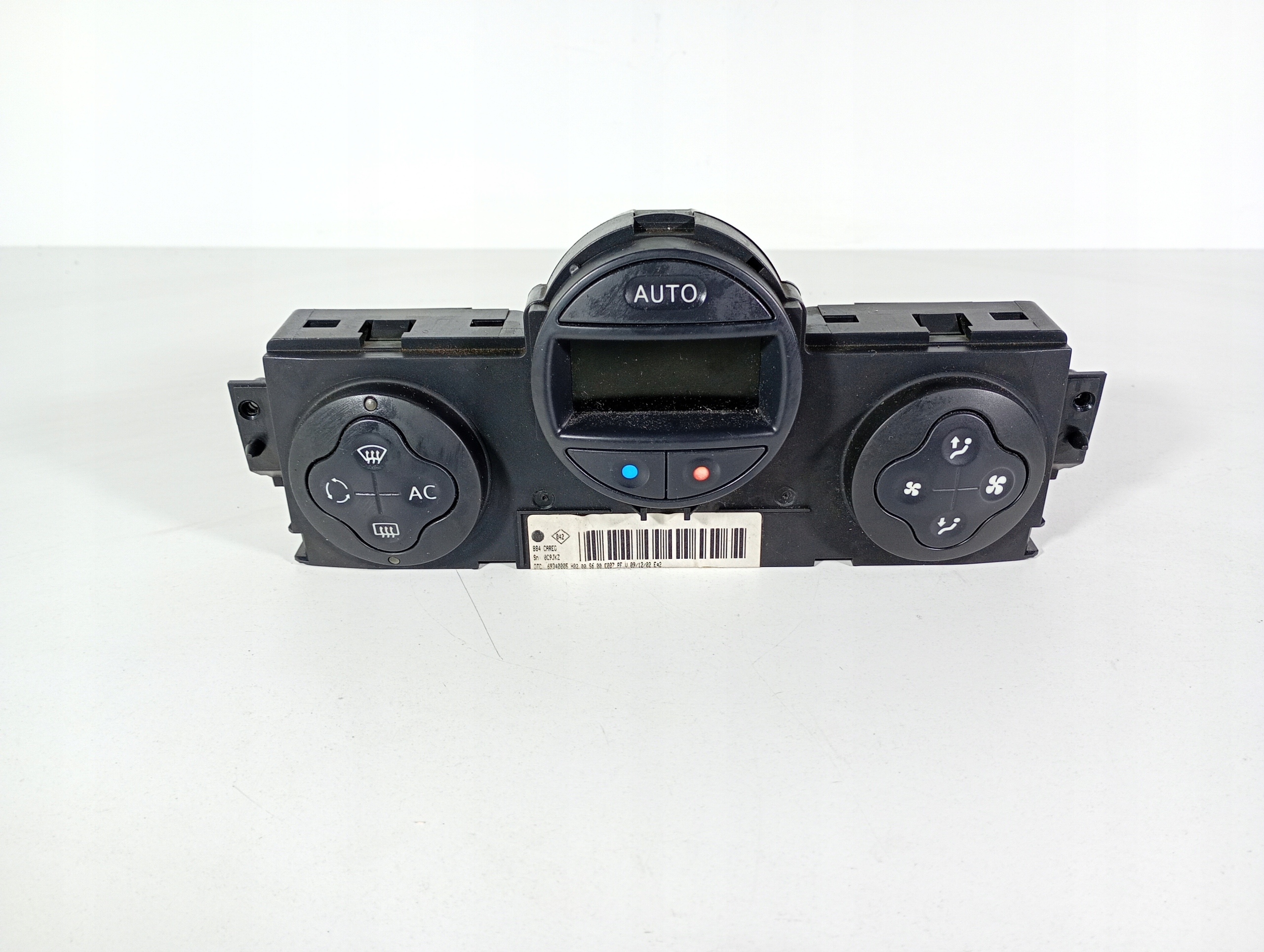 Renault Megane II 2 02-09 switch switch PANEL air conditioning devices OE 8200070752