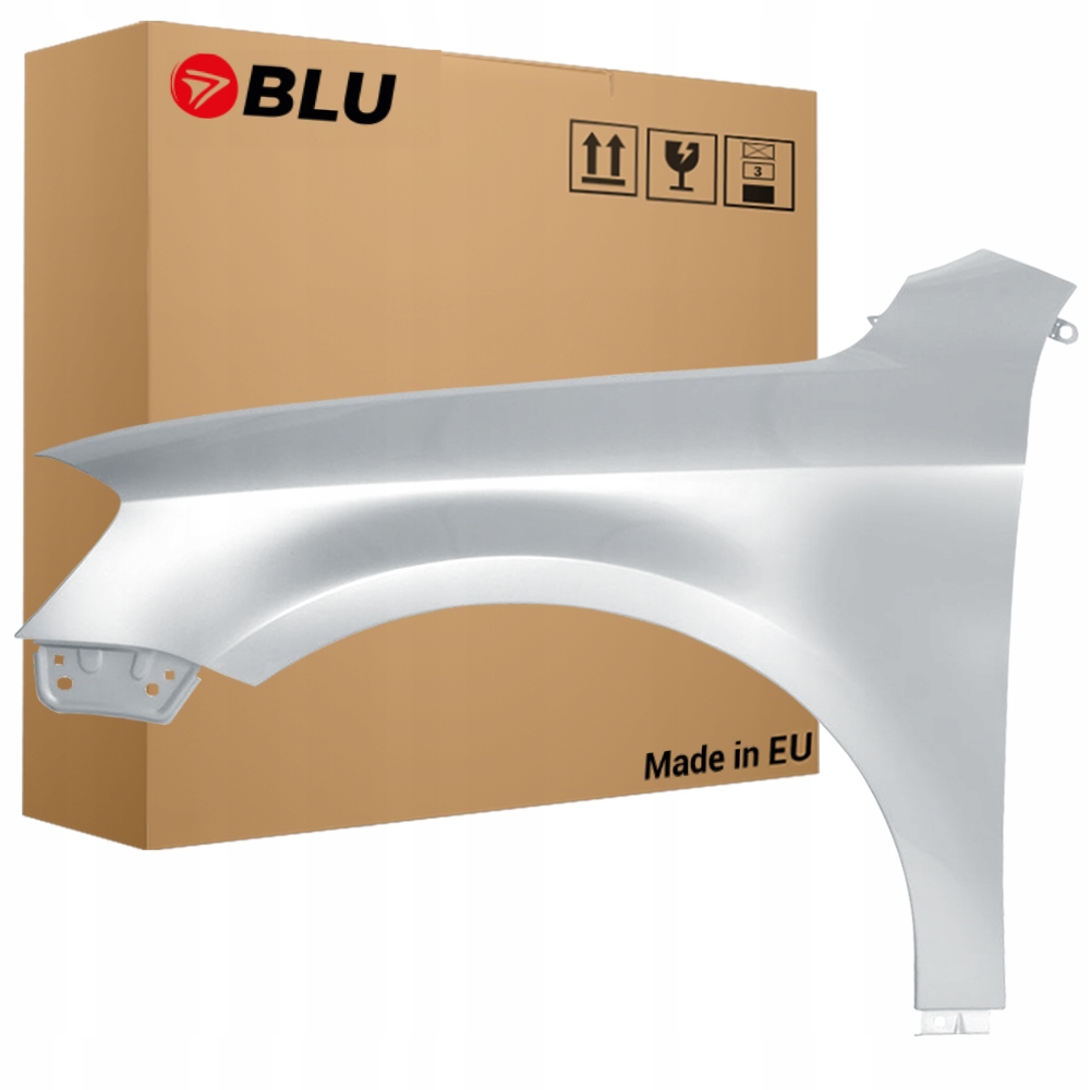 Blu Blatník Vw Passat B7 LA7W levý stříbrný 10-14 přední ReflexSilber